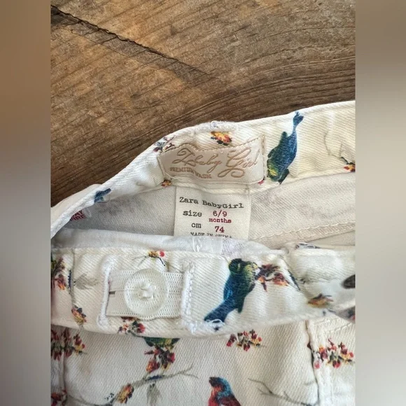 Zara girl jeans, 6-9 months. - Picture 3 of 6